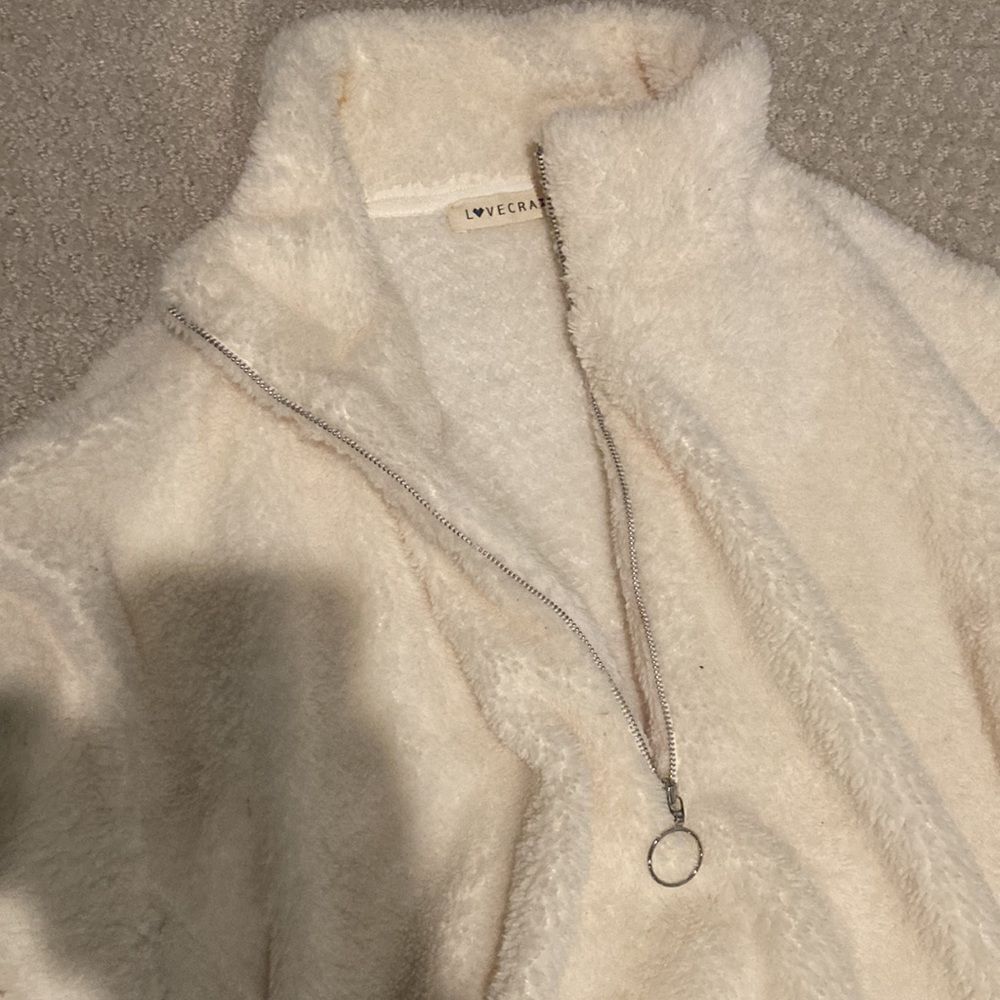 1/4 Zip Sherpa Fleece - Picture 5 of 8